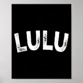 Lulu  poster (Vorne)