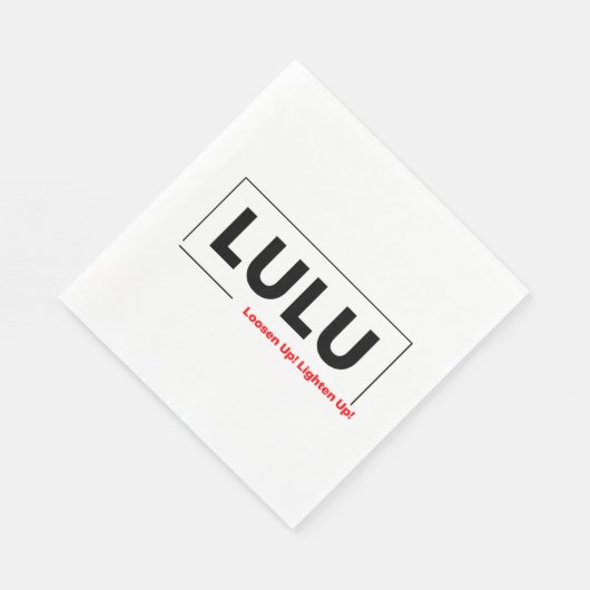 LULU SERVIETTE (Ecke)