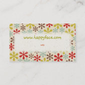 Lulu-Visitenkarte Visitenkarte (Rückseite)