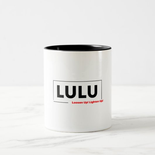 LULU ZWEIFARBIGE TASSE (Mittel)