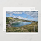 Lulworth Cove Postkarte (Vorne/Hinten)