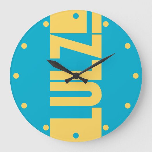 LULZ GROßE WANDUHR (Vorderseite)