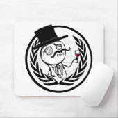 LulzSec anonymes Logo Mousepad (Mit Mouse)