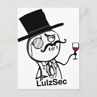 LulzSec Postkarte