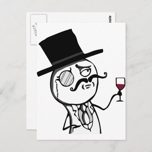 LulzSec Postkarte (Vorne/Hinten)