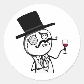 LulzSec Runder Aufkleber