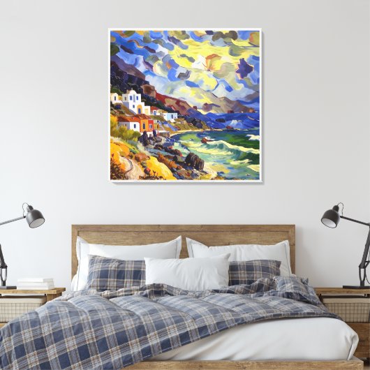 Luma Leinwanddruck (Insitu (Schlafzimmer))