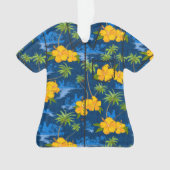 Lumahai Beach Hidden Hawaii Aloha Shirt Ornament (Vorderseite)