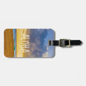 Lumahai Beach, Kauai, Hawaii - Aloha Gepäckanhänger (Vorderseite horizontal)