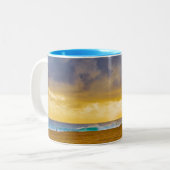 Lumahai Beach, Kauai, Hawaii Zweifarbige Tasse (Vorderseite Links)