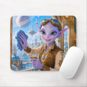 Lumas funkelnde Fenster-Mauspad Mousepad (Mit Mouse)