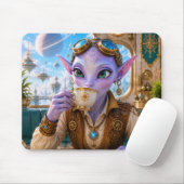 Lumas Morgencoffee-Mauspad Mousepad (Mit Mouse)