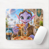 Lumas Pizza-Nacht-Mauspad Mousepad (Mit Mouse)