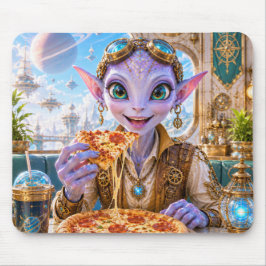 Lumas Pizza-Nacht-Mauspad Mousepad