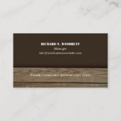 Lumb-Visitenkarte Visitenkarte (Rückseite)