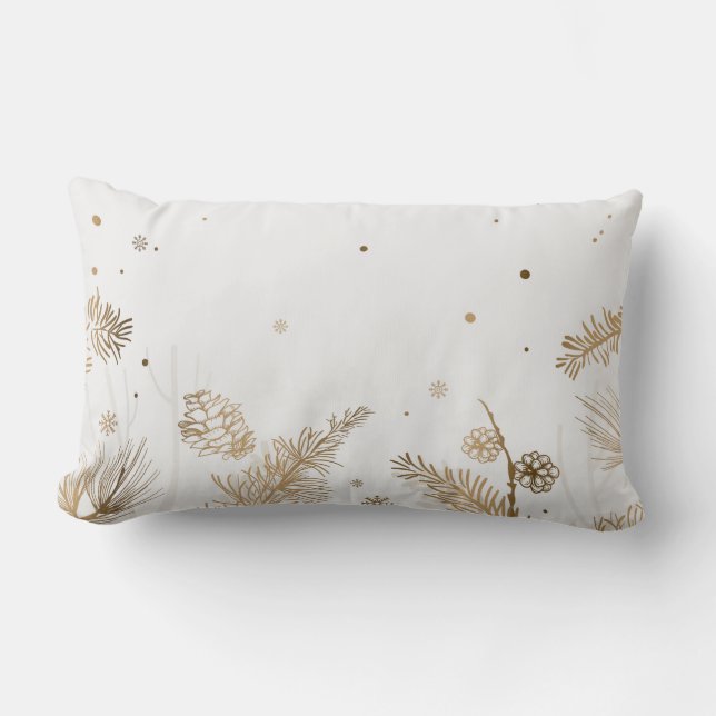 Lumbalkissen 13 Zoll x 21 Zoll Lendenkissen (Vorderseite)