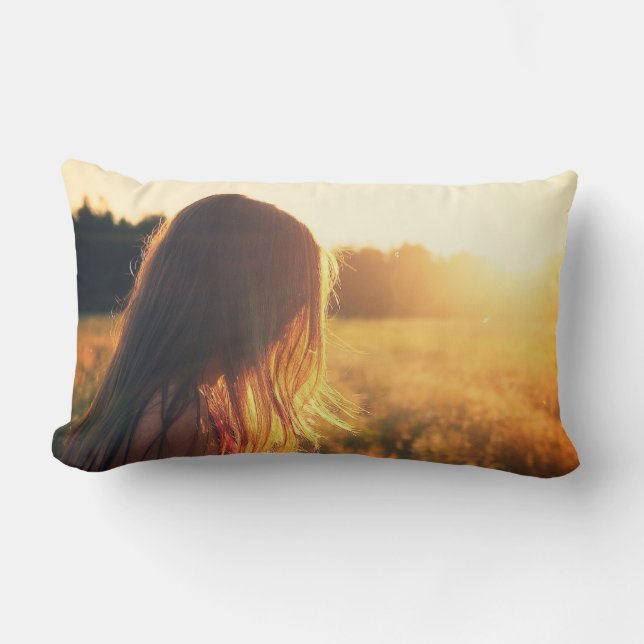 Lumbalkissen 13 Zoll x 21 Zoll Lendenkissen (Vorderseite)