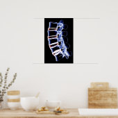 Lumbar Vertebrae Poster (Küche)
