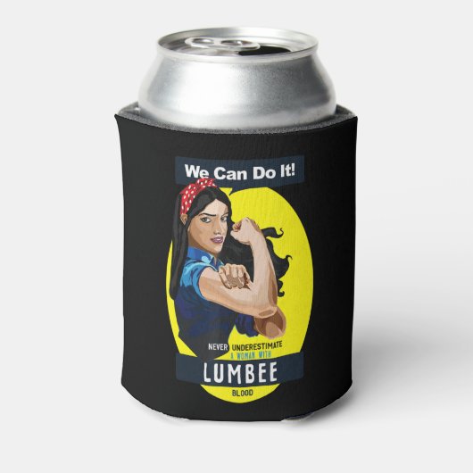 Lumbee-Amerikanische Ureinwohner Dosenkühler (Kanne Rückseite)