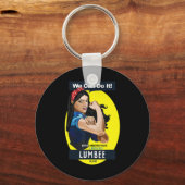 Lumbee-Amerikanische Ureinwohner Schlüsselanhänger (Vorderseite)