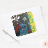 LUMBER JACK KUSH QUADRATISCHER AUFKLEBER (Umschlag)
