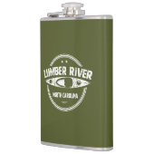 Lumber River, North Carolina Flachmann (Links)