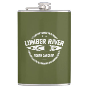 Lumber River, North Carolina Flachmann