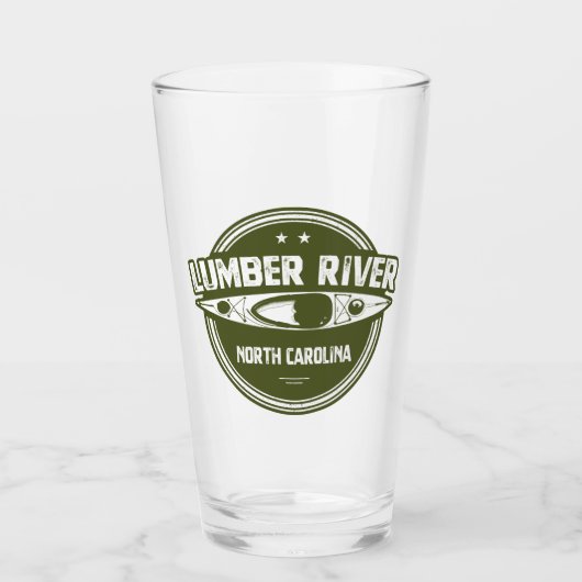 Lumber River, North Carolina Glas (Vorderseite)