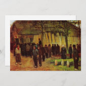 Lumber Sale von Vincent van Gogh Einladung (Vorne/Hinten)
