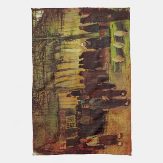 Lumber Sale von Vincent van Gogh Geschirrtuch (Vertikal)