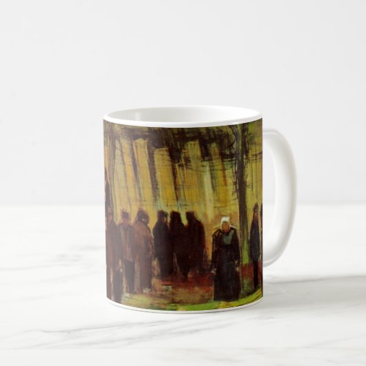 Lumber Sale von Vincent van Gogh Kaffeetasse (VorderseiteRechts)