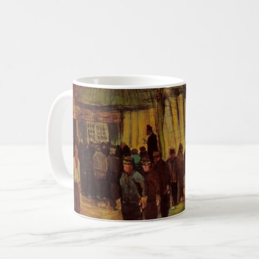 Lumber Sale von Vincent van Gogh Kaffeetasse (Vorderseite Links)