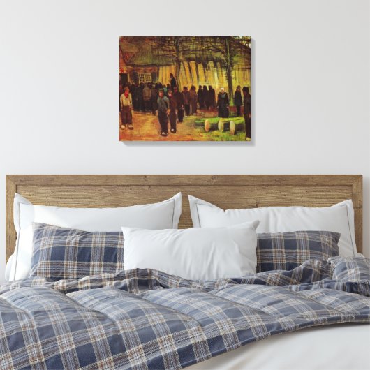 Lumber Sale von Vincent van Gogh Leinwanddruck (Insitu (Schlafzimmer))