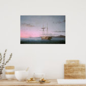 Lumber Schooners - Fitz Henry Lane Fine Art Poster (Küche)