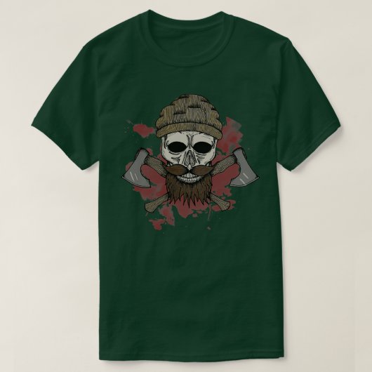 Lumber Skull T-Shirt (Design vorne)