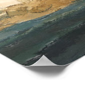 Lumberger LKW-Transport Art Poster (Ecke)