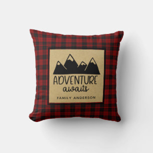 Lumberjack Adventure wartet Dekor Personalisiert Kissen