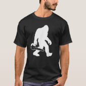 Lumberjack Bigfoot Chainsaw Sasquatch Logger Funny T-Shirt (Vorderseite)