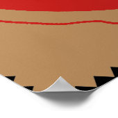 Lumberjack Birthday - Ax Throwing Game Poster (Ecke)