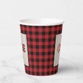 Lumberjack Birthday Paper Cup - EIN Pappbecher (Links)