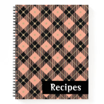 Lumberjack Black Pink Coral Kariertes Rezept