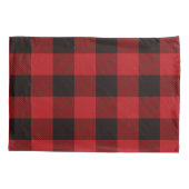 Lumberjack Buffalo kariertes Baby draußen kalt Kissenbezug (Rückseite)