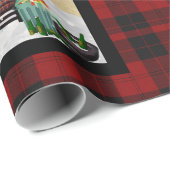 Lumberjack Camper Trailer Trash Monogram JEDES ERE Geschenkpapier (Rolleneckpunkt)