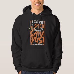 Lumberjack Chainsaw Logger Chopping Tool Trunk Hoodie