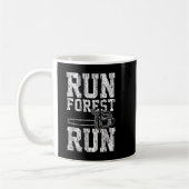 Lumberjack Chainsaw Run Forest Run Funny Kaffeetasse (Links)
