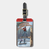 "Lumberjack Country" Gepäckanhänger (Vorderseite vertikal)