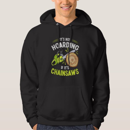 Lumberjack Es ist nicht das Hoarding Chainsaw Logg Hoodie (Vorderseite)