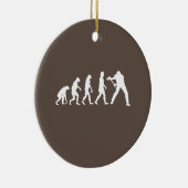 Lumberjack-Evolution Keramik Ornament (Rechts)