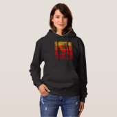 Lumberjack Forestry Chainsaw Vintag Retro Hoodie (Vorne ganz)