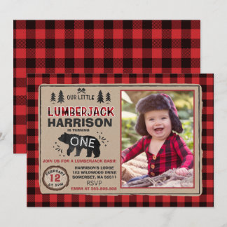 Lumberjack Geburtstag Einladung Lumberjack Party